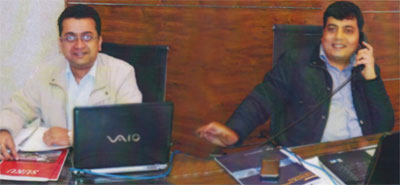 Sukufeeder leaders Vishal Seth and Vivek Mishra